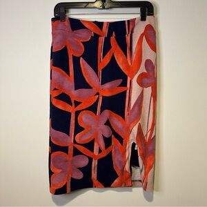 anthropologie maeve floral skirt size medium